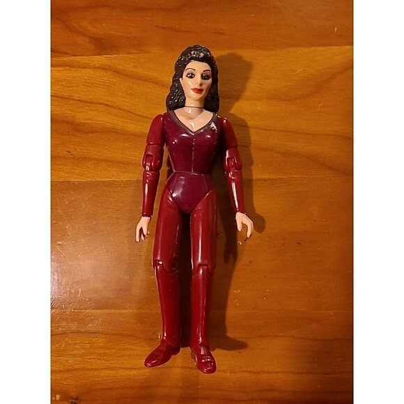 VTG Retro  Playmates Toys Star Trek The Next Generation Counselor Deanna Troi - Picture 1 of 4